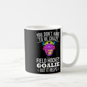 Mug Citation drôle de gardien de but de hockey sur gaz