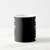 Mug Citation drôle de gars nommé Will mais ne sera pas (Centre)