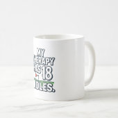 Mug Citation drôle de golf pour golfeur  (Devant droit)