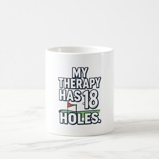 Mug Citation drôle de golf pour golfeur  (Centre)