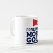 Mug Citation drôle de golf pour golfeur (Devant gauche)