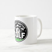Mug Citation drôle de golf pour golfeur (Devant droit)