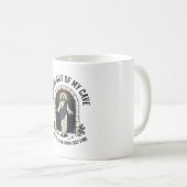 Mug Citation drôle de grotte de résurrection Gravure v (Devant droit)