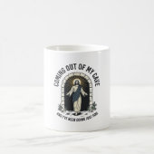 Mug Citation drôle de grotte de résurrection Gravure v (Centre)