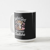 Mug Citation drôle de guépard (Devant gauche)