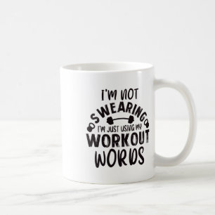 Mug Citation drôle de gym de sport de levage de poids