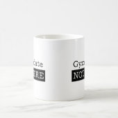 Mug Citation drôle de gymnase de forme physique (Centre)