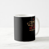 Mug Citation drôle de Hunter : mon arbre généalogique (Devant droit)