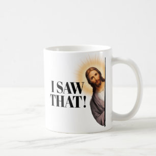 Mug Citation Drôle De Jésus - J'Ai Vu Ça