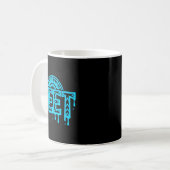 Mug Citation drôle de l'argot Yeet Humour Meme (Devant gauche)