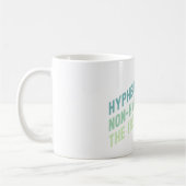 Mug Citation Drôle De L'Ironie Non-Hyphenated (Gauche)