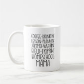 Mug Citation drôle de maman à domicile (Gauche)