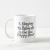 Mug Citation drôle de maman pour la sieste de bébé (Gauche)
