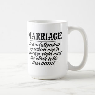 Mug Citation drôle de mariage