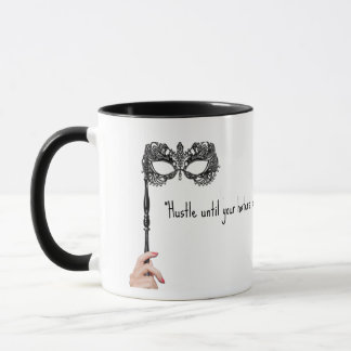 Mug Citation drôle de masque pour embauche