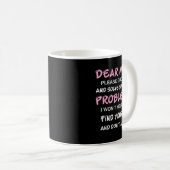 Mug Citation drôle de maths (Devant droit)