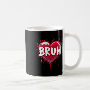 Mug Citation drôle de mème Bruh salutation de frère ad