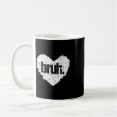 Mug Citation drôle de mème Bruh salutation de frère ad (Gauche)