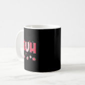 Mug Citation drôle de mème Bruh salutation frère adole (Devant gauche)