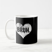 Mug Citation drôle de mème Bruh salutation frère adole (Gauche)