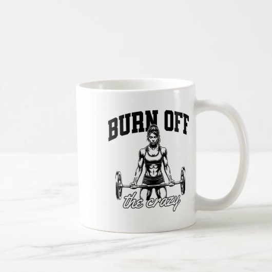 Mug Citation drôle de musculation et de force (Droite)