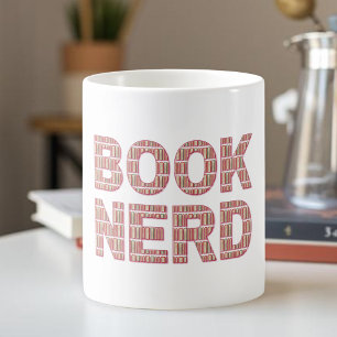 Mug Citation drôle de nerd de livre lisant du café