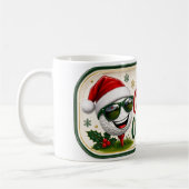 Mug Citation drôle de Noël pour golfeur (Gauche)