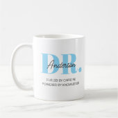 Mug Citation Drôle de Nom Personnalisé Diplôme de Doct (Gauche)