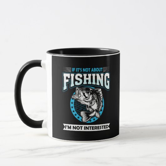 Mug Citation drôle de pêche (Gauche)
