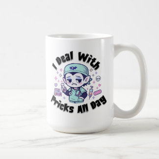 Mug Citation drôle de phlébotomiste Vampire kawaii Sar