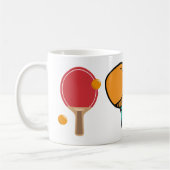 Mug Citation drôle de ping-pong pour joueur (Gauche)