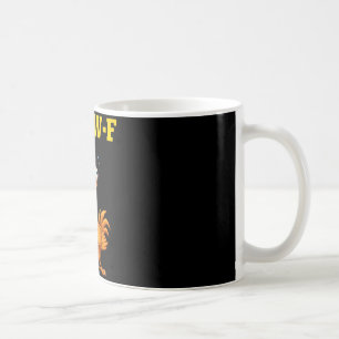 Mug Citation drôle de poulet humour F-caw-f (sur