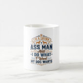 Mug Citation drôle de propriétaire de chien Design vec (Centre)