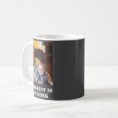 Mug Citation drôle de retraite est un travail difficil (Devant gauche)
