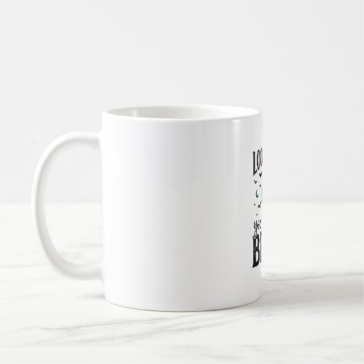Mug Citation drôle de sorcière d'Halloween Regarde ce (Gauche)