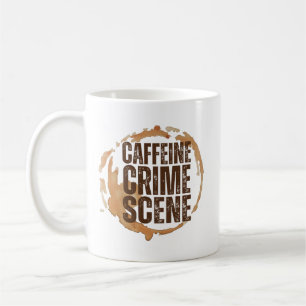 Mug Citation drôle de tache de café pour les amateurs