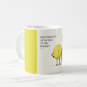 Mug Citation drôle de tennis (Devant gauche)