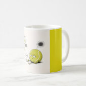 Mug Citation drôle de tennis (Devant droit)