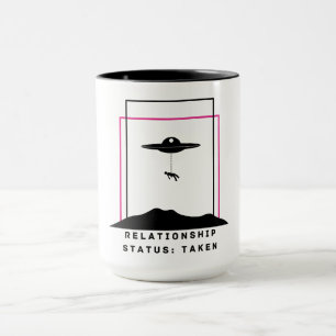 Mug Citation drôle d'enlèvement d'extraterrestre Statu