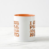 Mug Citation drôle d'Halloween (Centre)