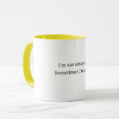 Mug Citation drôle d'infirmières (Devant gauche)