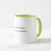 Mug Citation drôle d'infirmières (Devant droit)