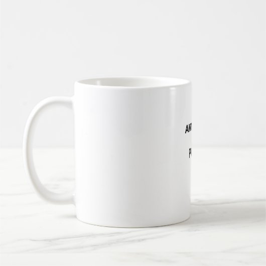 Mug Citation drôle d'introverti antisocial mais poli  (Gauche)