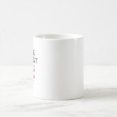 Mug Citation drôle du plus jeune enfant (Centre)