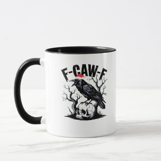 Mug Citation drôle essentielle F-Caw-F (Gauche)