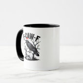 Mug Citation drôle essentielle F-Caw-F (Devant gauche)