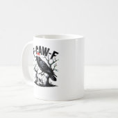 Mug Citation drôle essentielle F-Caw-F (Devant gauche)