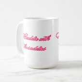 Mug Citation drôle et identifiable de Baddie With the  (Devant gauche)