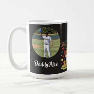 Mug Citation drôle et mignonne Photo de papa footballe