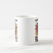 Mug Citation drôle J'aime jardiner de ma tête Tomates (Centre)